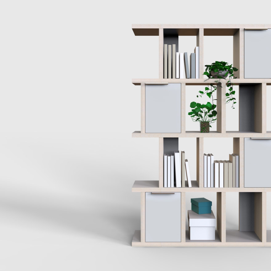 オーダーメイドで作る家具ituki ブックシェルフ