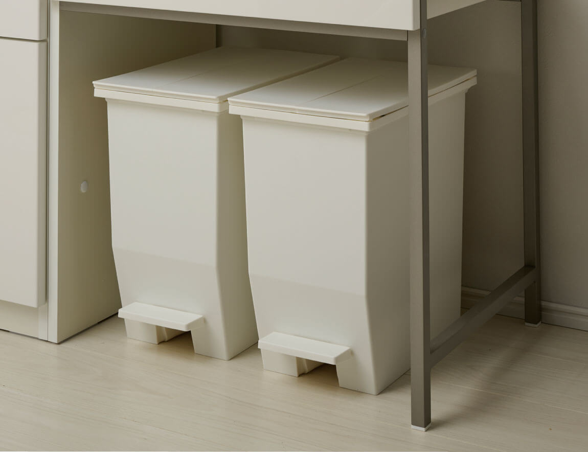 左右両開きダストボックス（オープン部専用）20Lタイプ