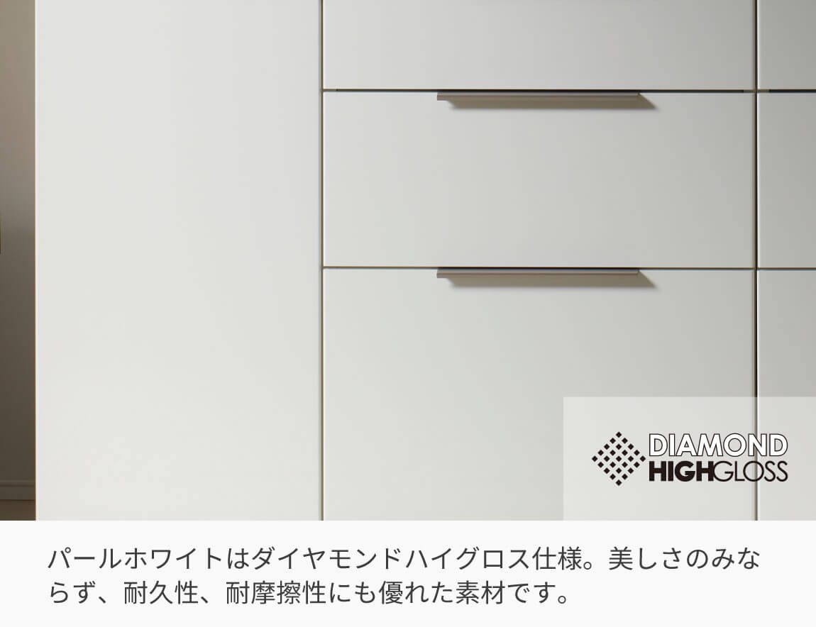 LC キッチンカウンター 下台キャビネット 引出収納 80cm幅（天板別売）