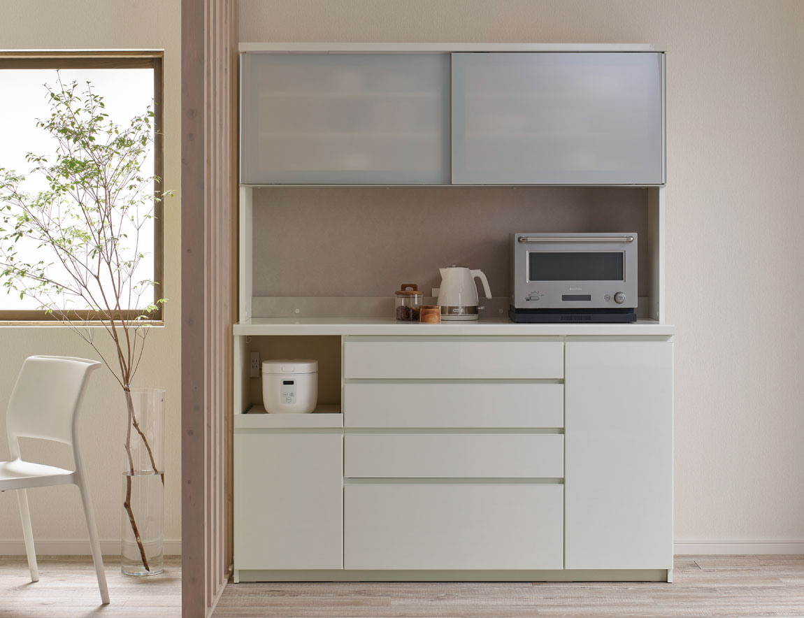 YS 食器棚 下台引出タイプ