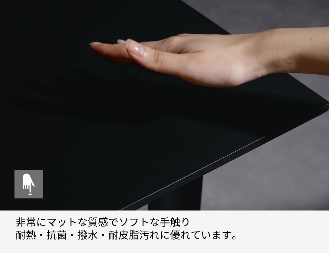 FX ダイニングテーブル スクエア天板【アイアン脚/スクエアスタンド】