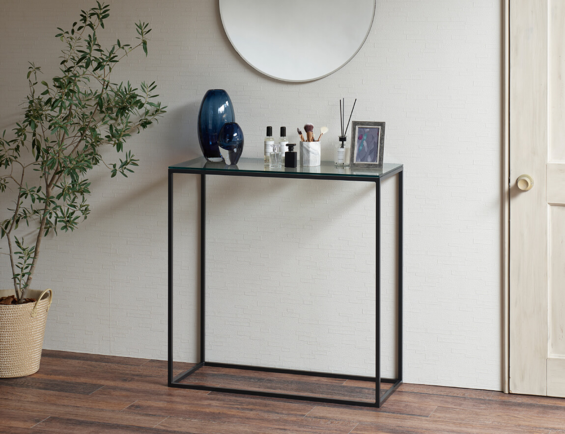 IR コンソールテーブル（ガラス天板）