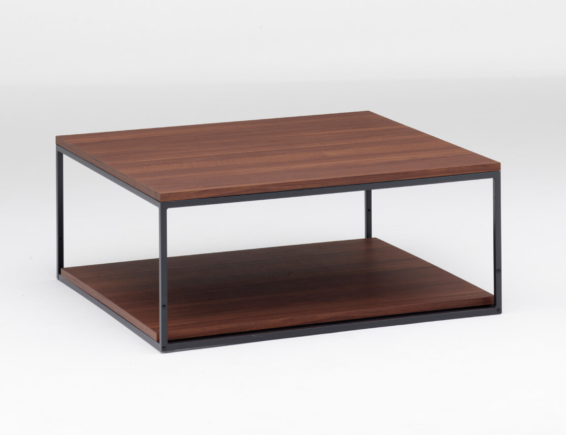 IR リビングテーブル（棚板付）