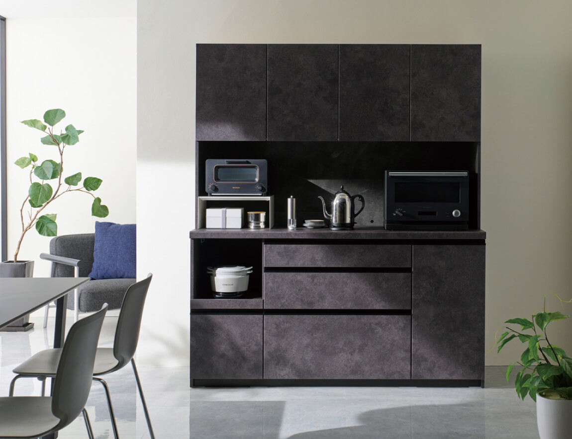 EM 食器棚 開き扉タイプ