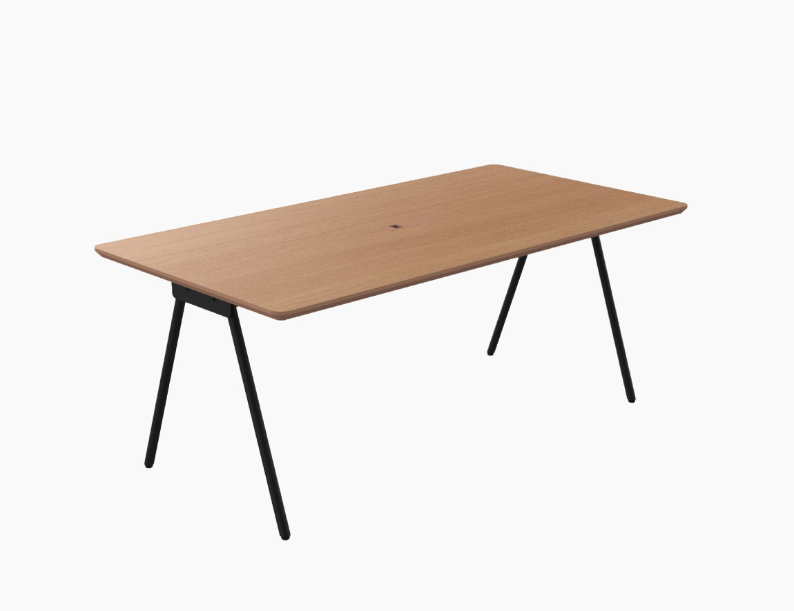 SPINE MEETING TABLE CUSTOM MADE 天板:樹脂化粧シート（奥行71.3～90cmタイプ）