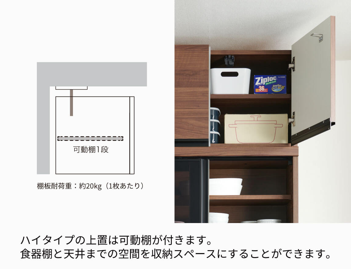 EC/EM 専用 上置 ハイタイプ