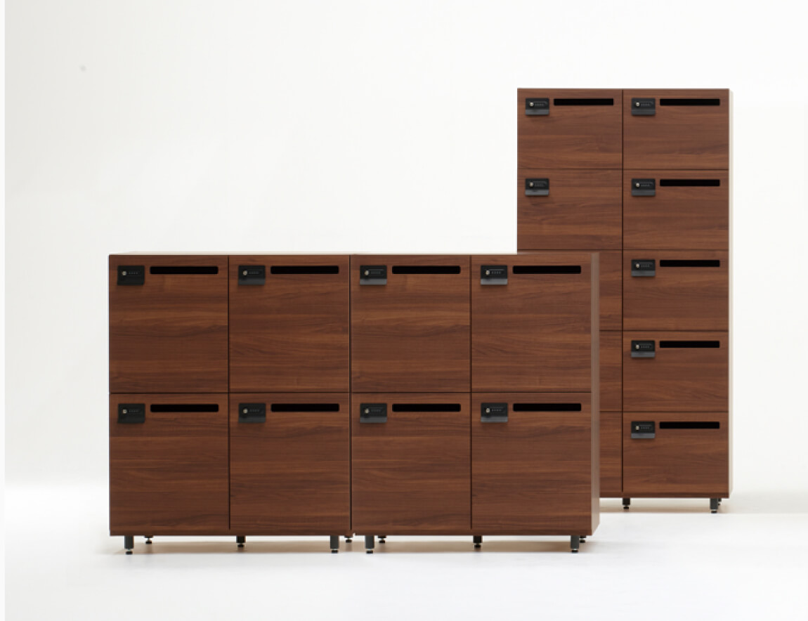 FLEX PRIVATE LOCKER ポスト口 コンセント有り