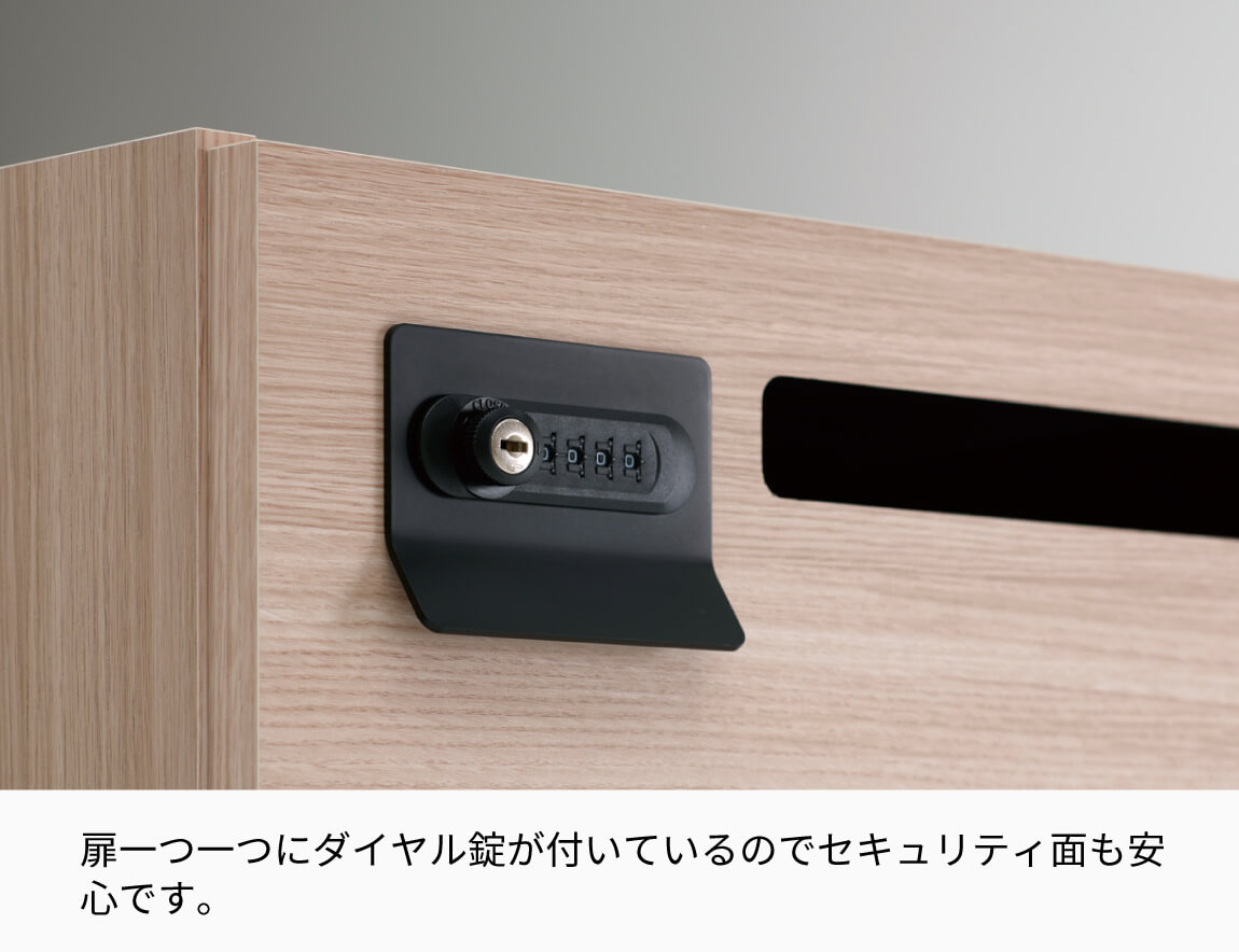 FLEX PRIVATE LOCKER ポスト口有り