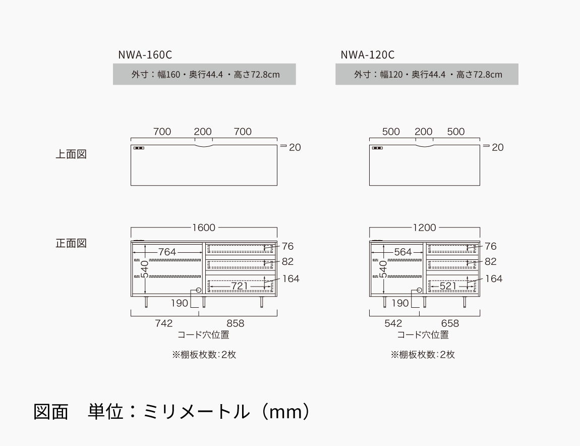 NW キャビネット スライドドアタイプ