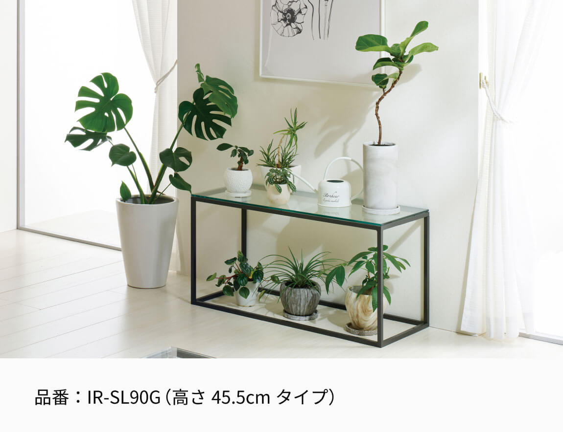 IR コンソールテーブル（ガラス天板）