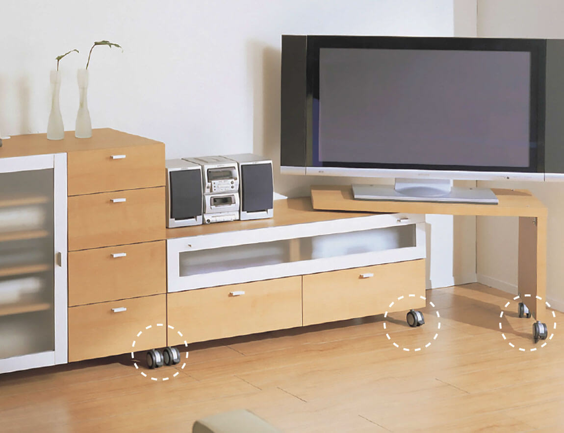 MCシリーズ用キャスター