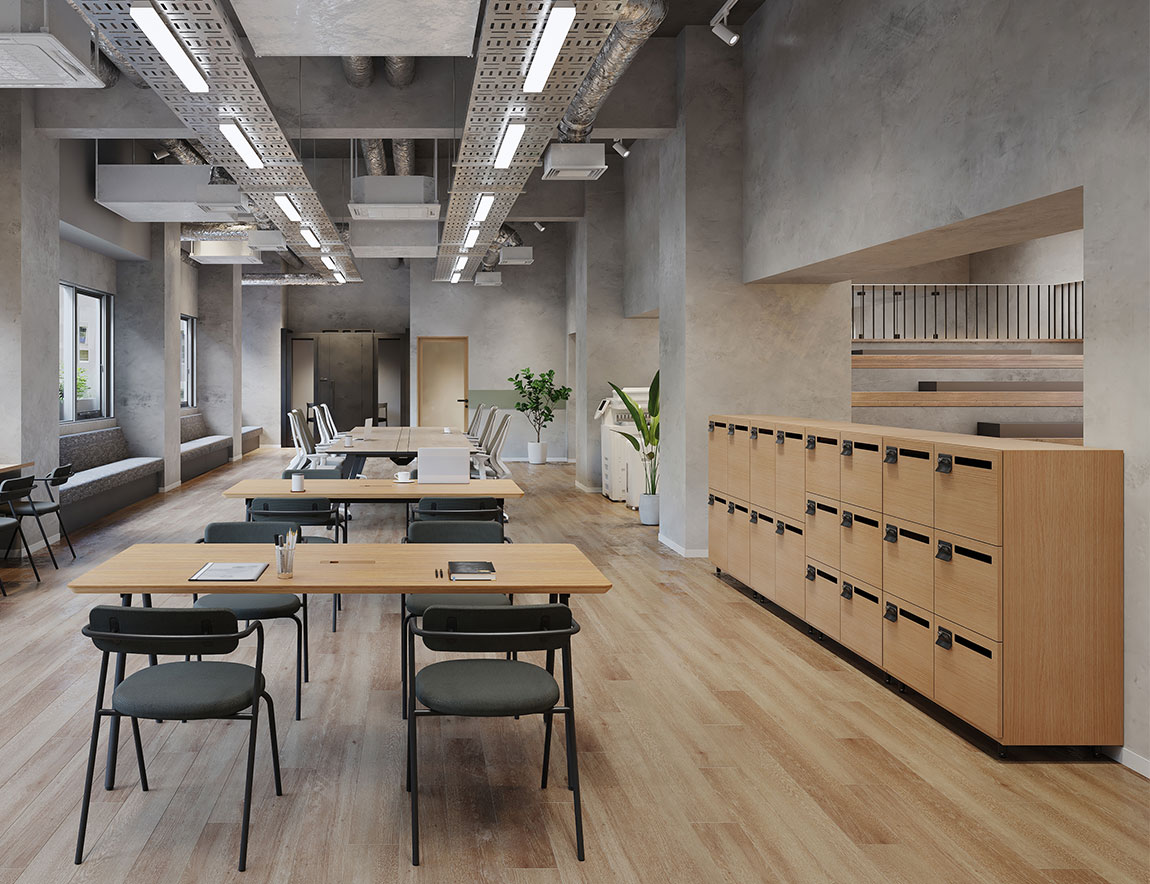 FLEX PRIVATE LOCKER ポスト口有り