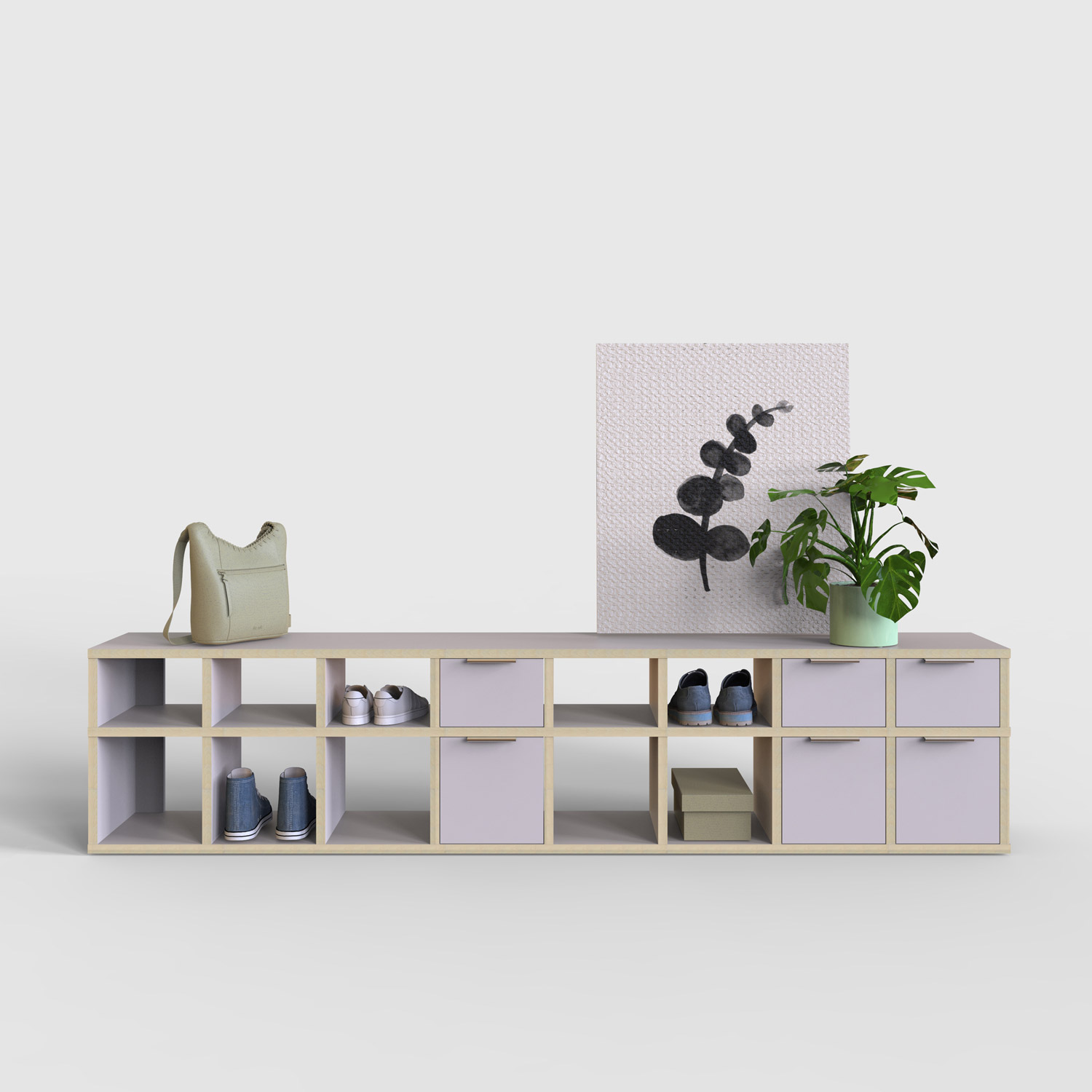 オーダー家具 シューズラック/Case-09