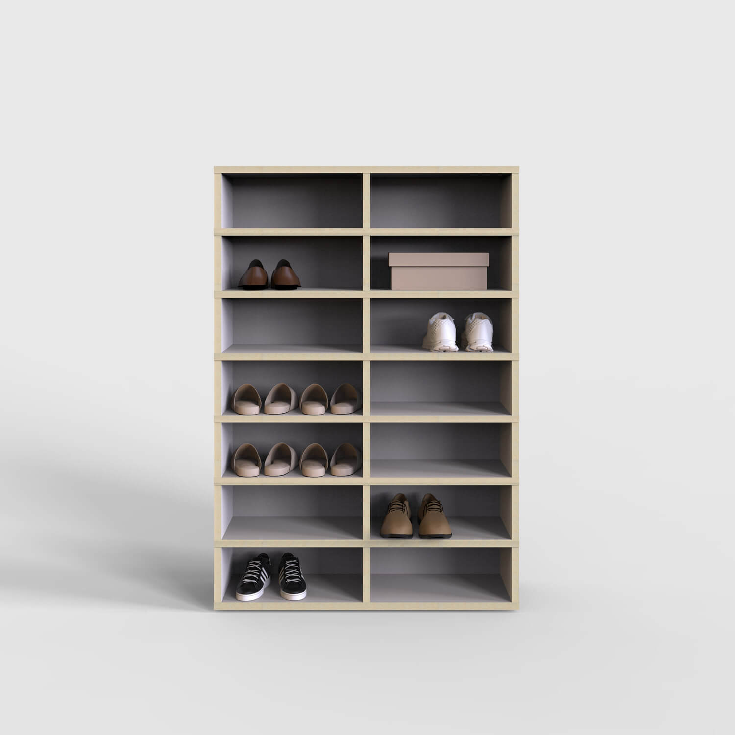 オーダー家具 シューズラック/Case-02