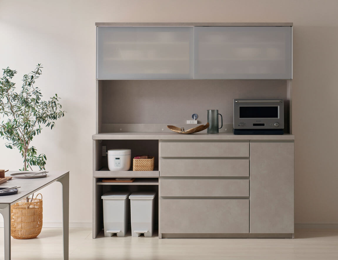 YS 食器棚 下台オープンタイプ